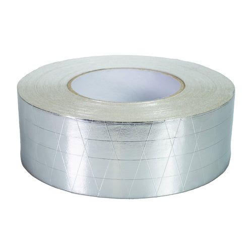 REINFORCED SILVER TAPE 50MM x 50M