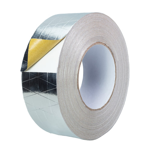 REINFORCED SILVER TAPE 50MM x 50M