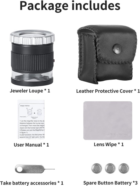 JEWELERS LOUPE 30X MAGNIFIER