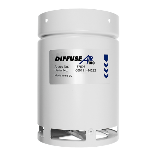 DiffuseAir — Ceiling-Mounted Climate Mixing Fan