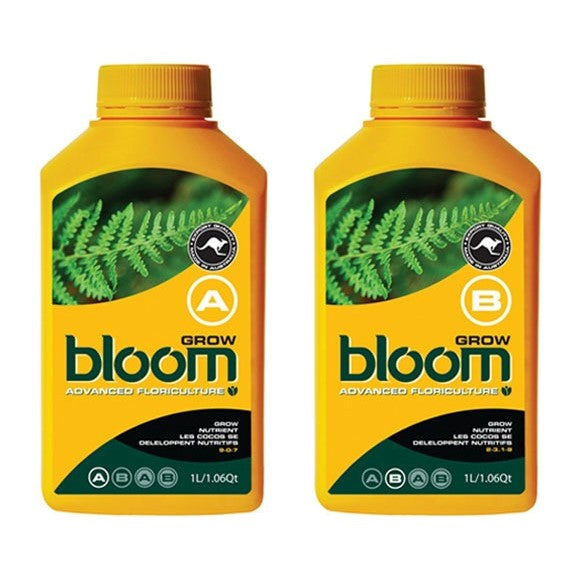 Bloom GROW A&B — Professional Vegetative Base Nutrient