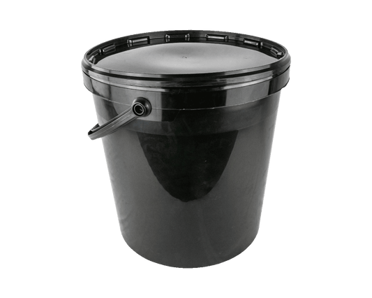 BLACK BUCKET W/LID