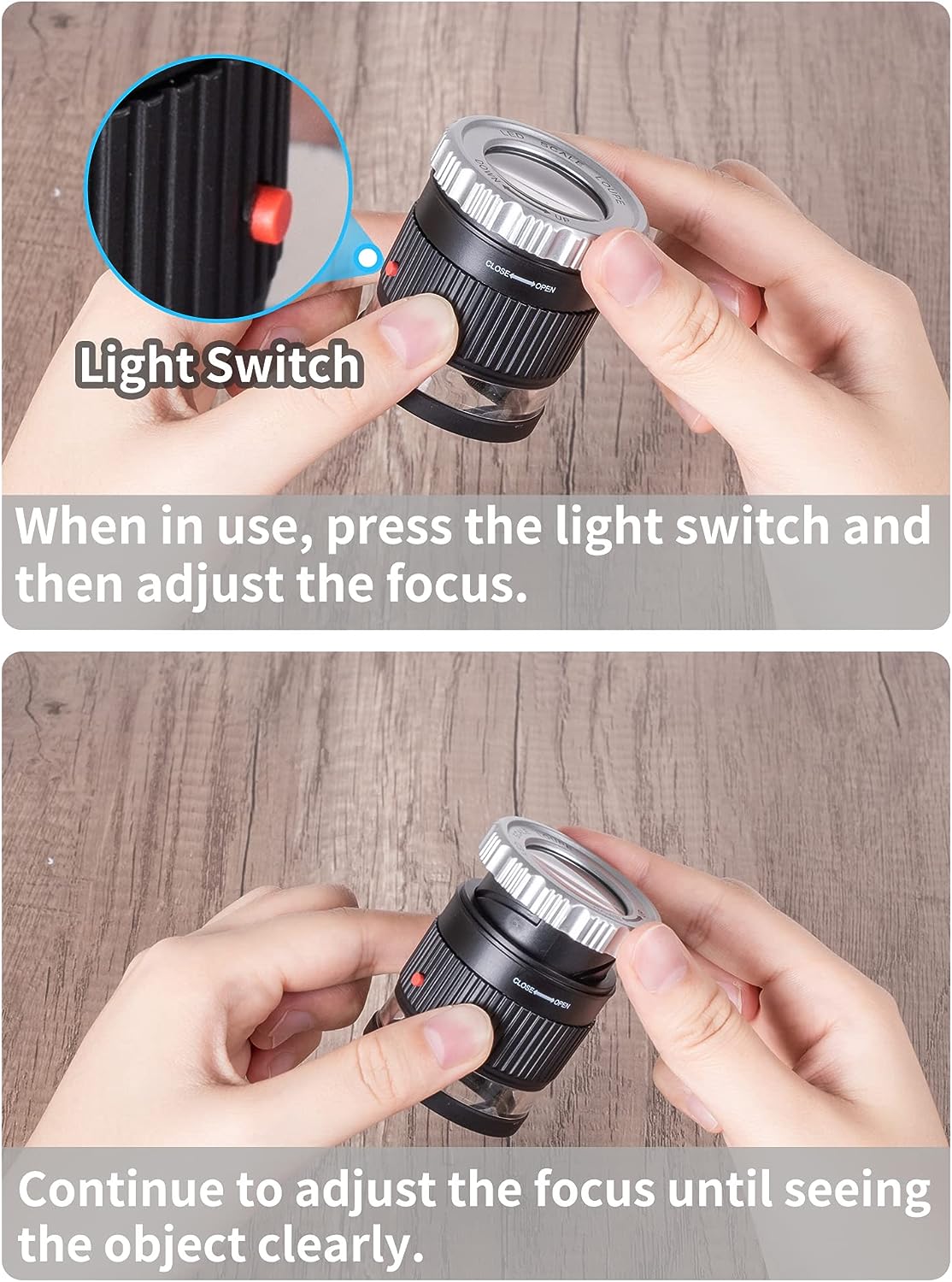 JEWELERS LOUPE 30X MAGNIFIER
