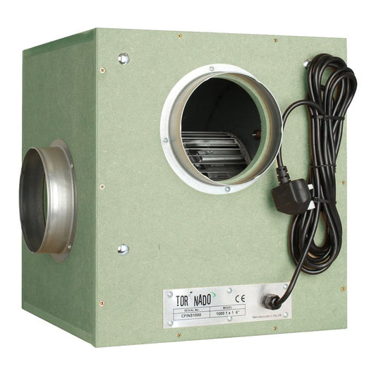 ACOUSTIC BOX FAN 8" 1000M3/H