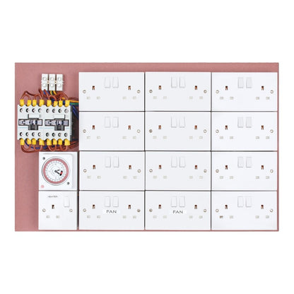 MDF 24 WAY CONTACTOR BOARD + 2 SOCKET