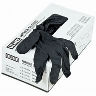 BLACK NITRILE GLOVE 100 PACK