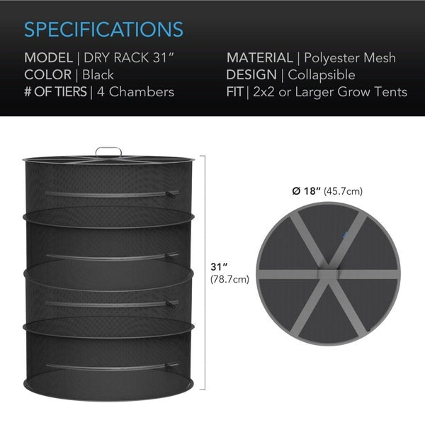 DRYING NET 4 TIER