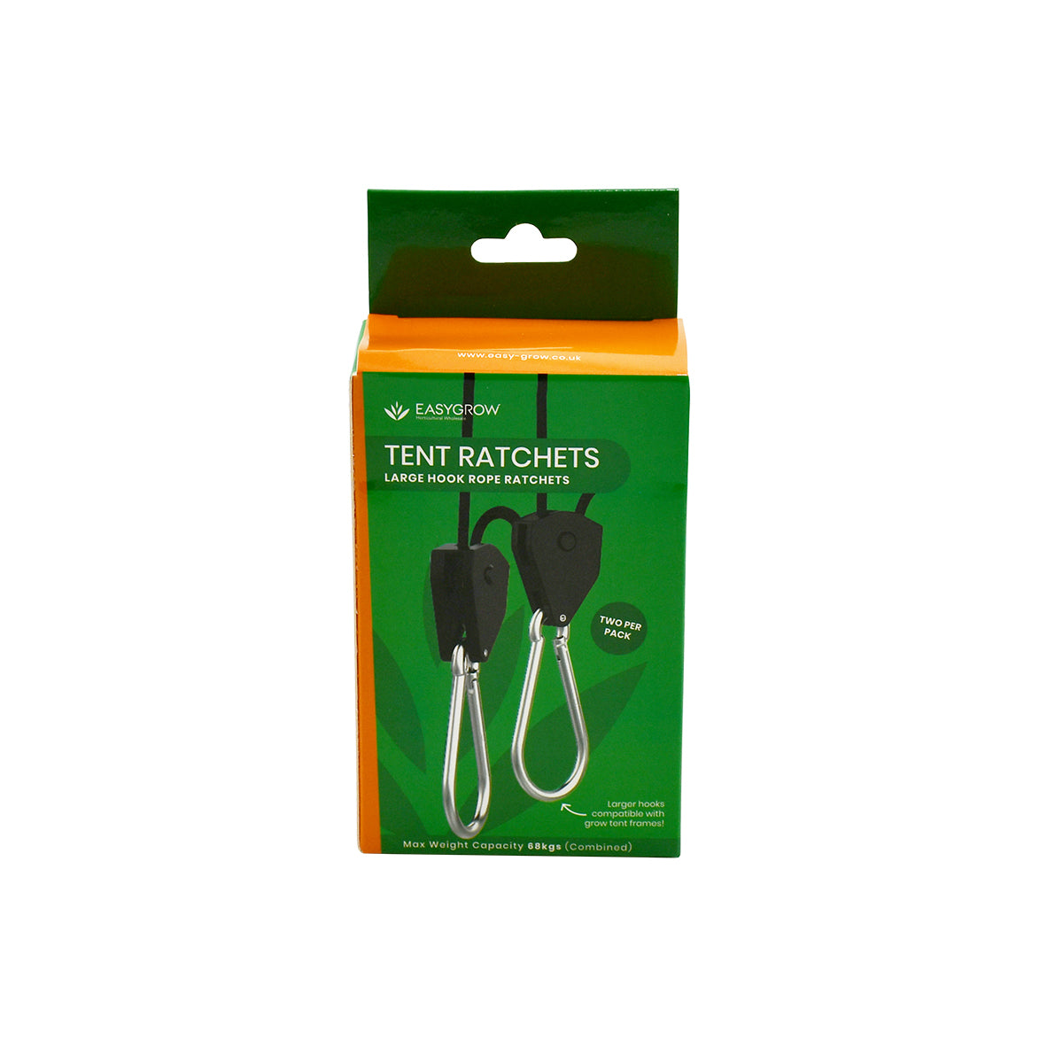 Easy Grow Tent Rope Ratchet  - 2 ratchets per pack — 34 Kg