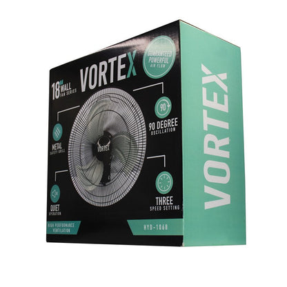 VORTEX 18" METAL WALL FAN