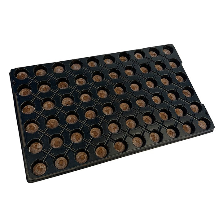 Jiffy Tray 60-Cell — Propagation Tray for Jiffy-7 Pellets