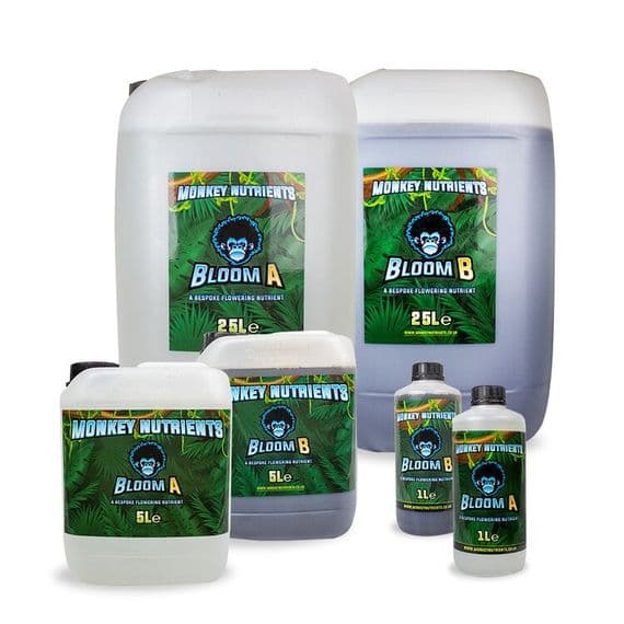 Monkey Bloom A&B 5L — Mineral + Bio-Stimulant Flowering Base
